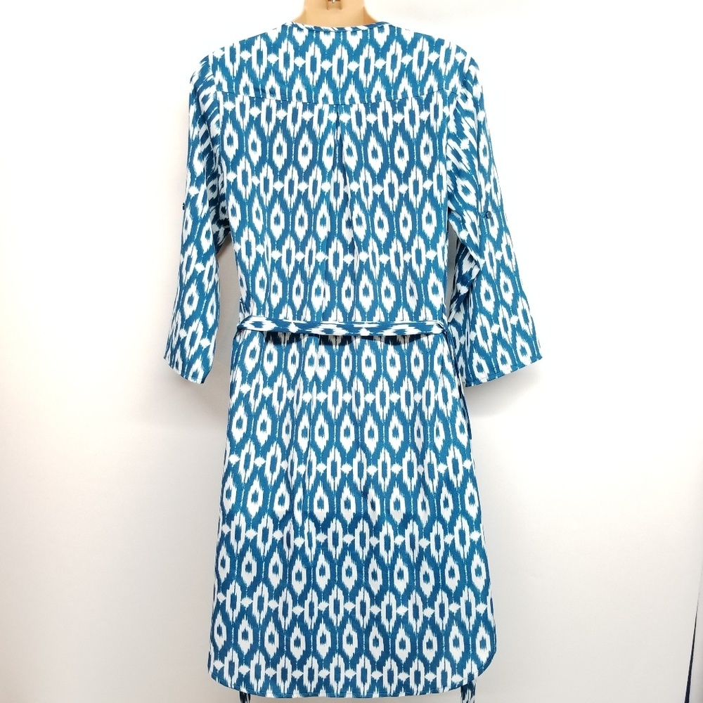 Anthropologie Maeve Ikat Shirt Dress XS - Picture 5 of 7